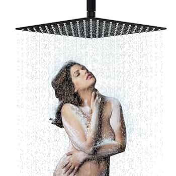 BELLEARLY 20 Inch Large Rainfall Shower Head High Pressure