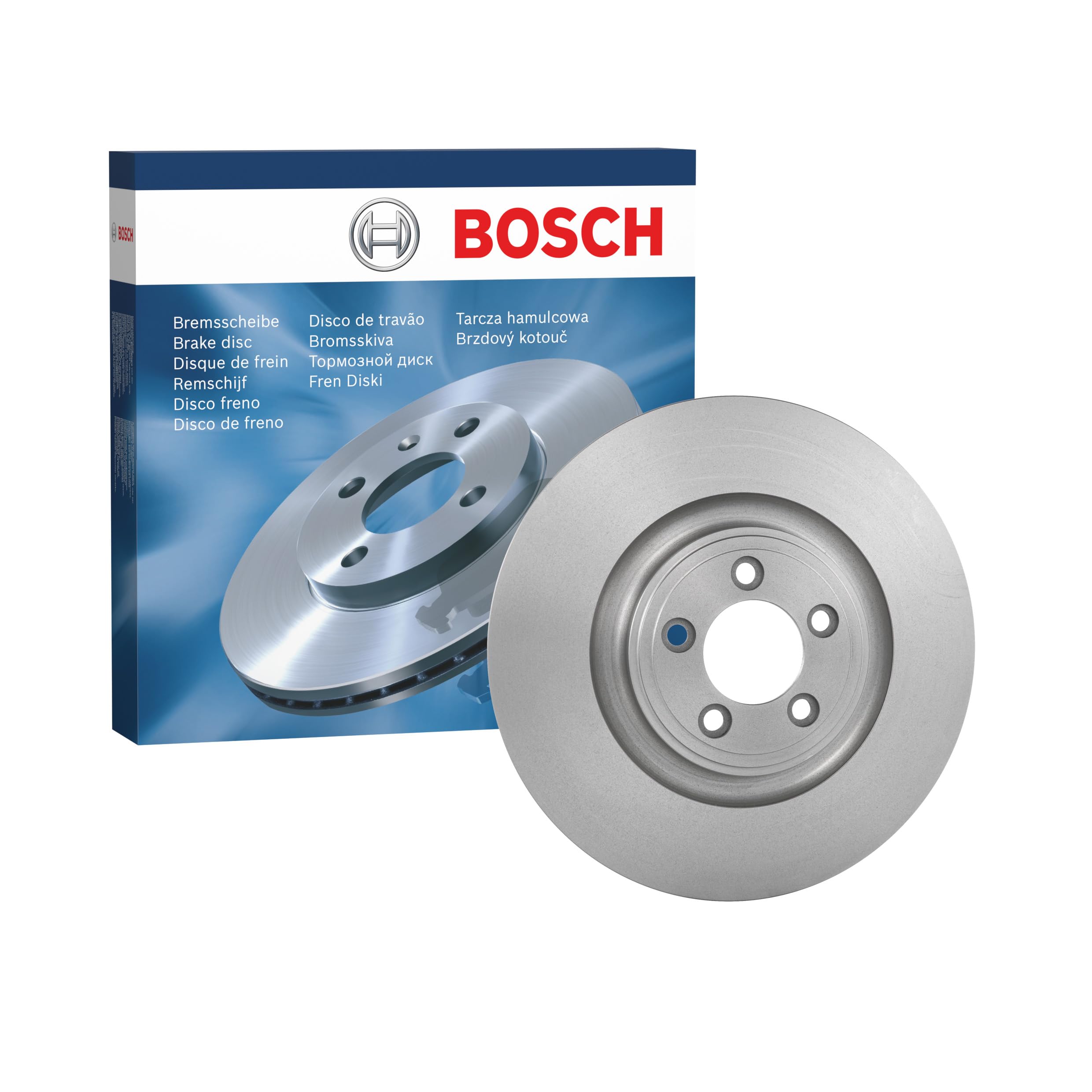 BOSCH Disco Freno BD1584 - Disco Freno Solido di 355mm - Asse Anteriore - Conforme al regolamento ECE-R90 - Lunga Durata, Anticorrosione Avanzata - 1 Disco