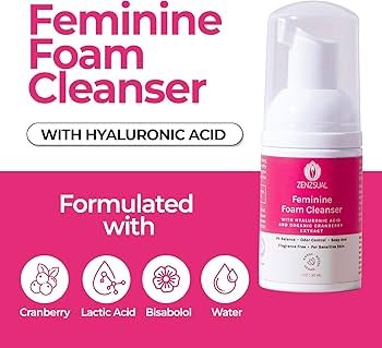 Amazon.com: ZENZSUAL Feminine Foam Cleanser + Intimate Gel with