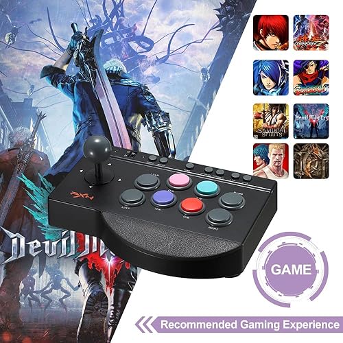 Miniatura 3 de PXN 0082 Arcade Joystick Game Controller Wired USB Interface for PC PS3 PS4 Xbox oneNintendo Switch