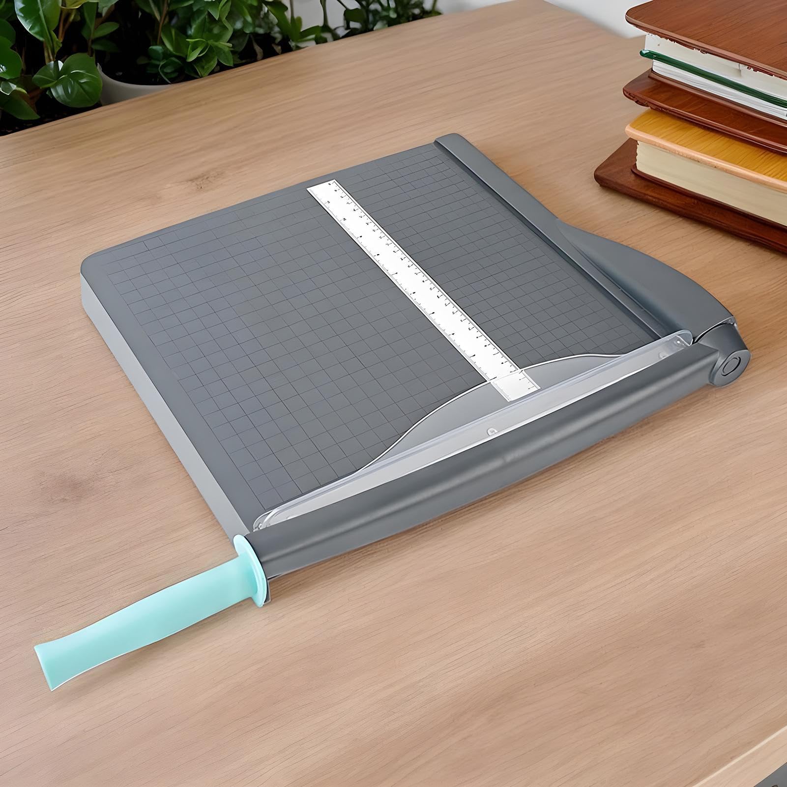 Nożyk do papieru Precyzyjne wielofunkcyjne artykuły biurowe | Przecinarka do papieru A4 do prac plastycznych Dla nauczycieli, młodzieży, dorosłych, do scrapbookingu, pakowania, w klasie