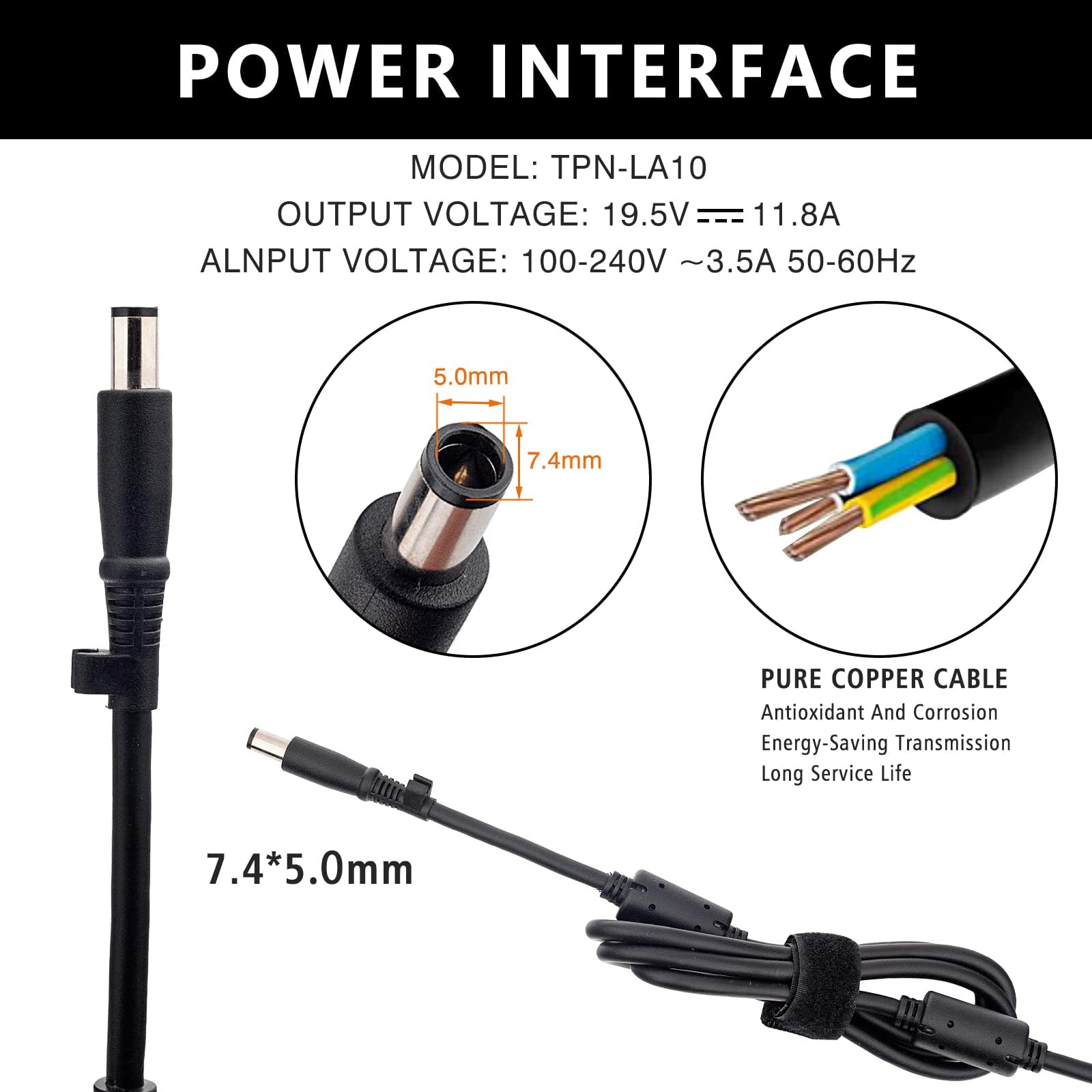230W Slim AC Laptop Charger for HP Omen 15 16 15-en1013dx 15-ek1013dx