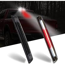 Third Brake Light Assembly High Mount Stop Light Cargo Lamp/Waterproof Gasket Fit for Nissan Titan 2004-2015 26590-7S200, Fit for Nissan Frontier 2005-2016 26590-EA800 Smoke Lens