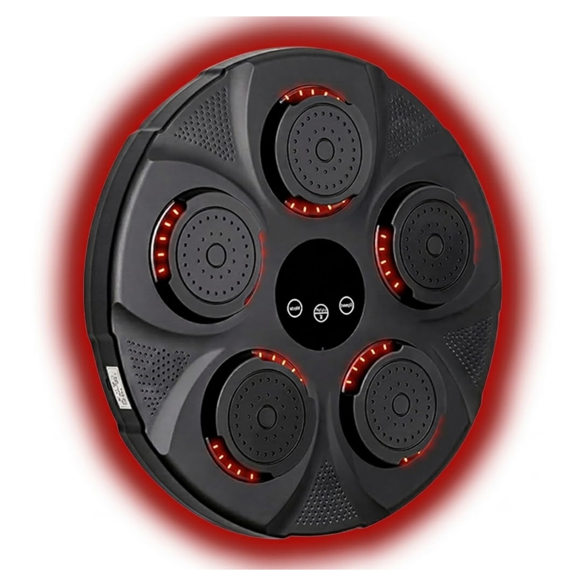 Drumstone TopRated 𝟏𝟓𝐘𝐫 𝐖𝐚𝐫𝐫𝐚𝐧𝐭𝐲 LED Wall-Mounted Boxing Trainer with Bluetooth Speaker, Music Punching Pad and Light Targets for Fitness and Reflex Training, Boxing Trainer-image-5