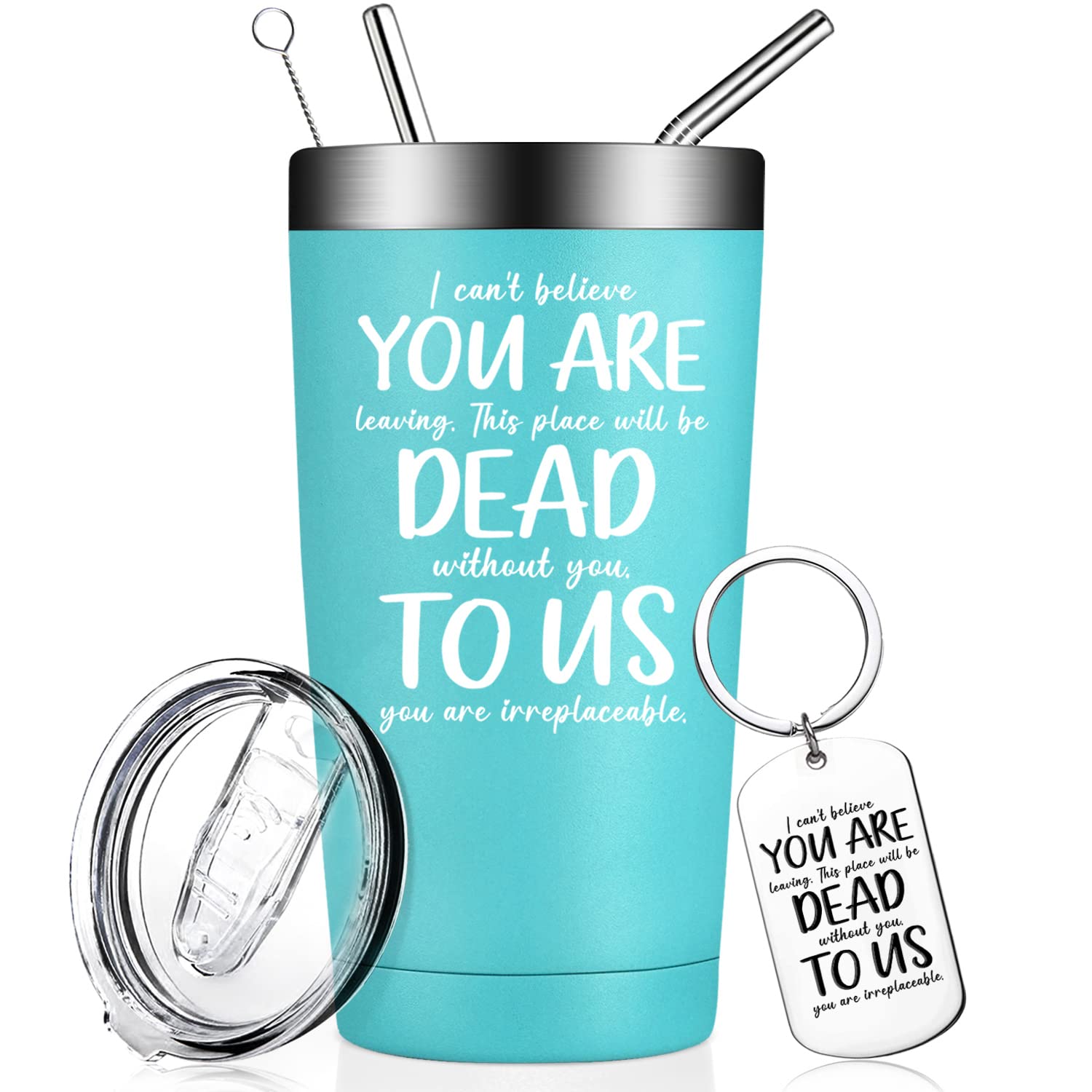 Going Away Gift for Coworker - Coworker Leaving Gifts for Women - Farewell Gifts for Coworkers - New Job, Goodbye, Good Luck Gifts for Coworkers, Colleague, Boss, Men, Women, Friends - Tumbler Cup