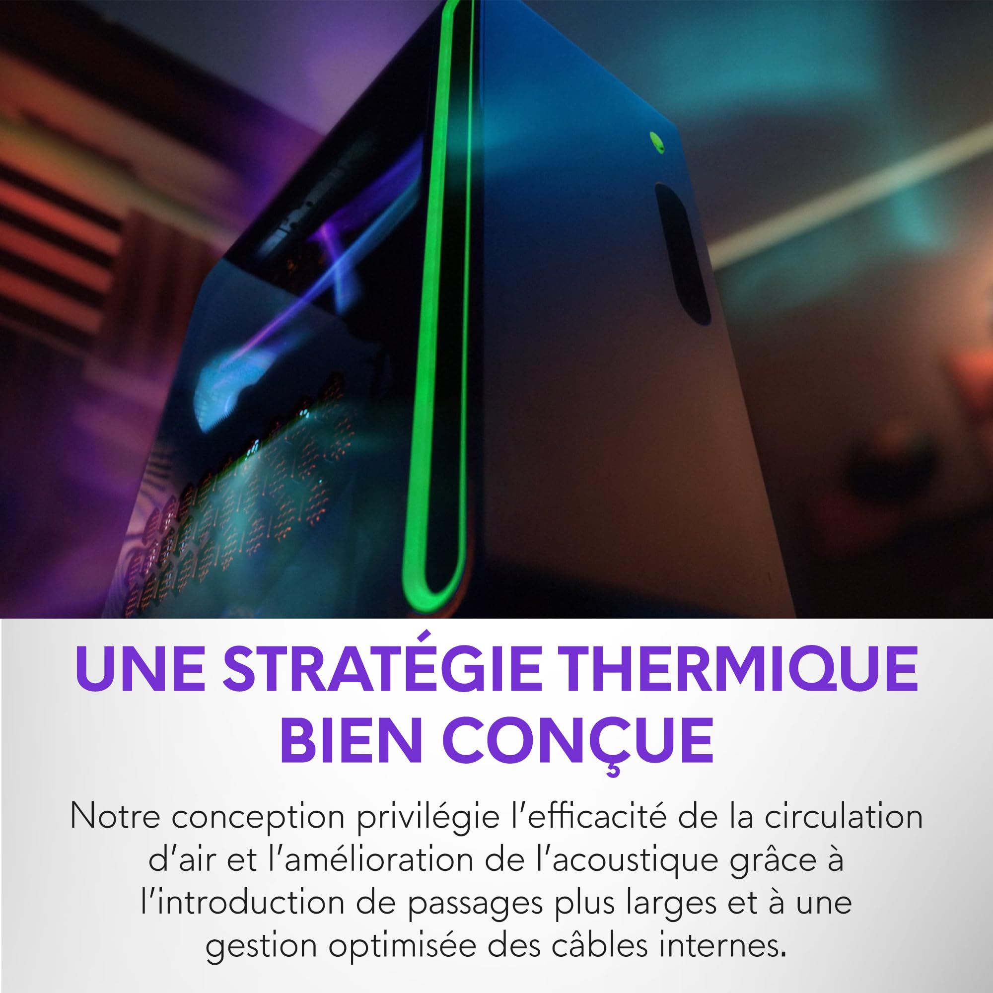 Alienware Aurora Ordinateur de Bureau Gaming, Intel Core Ultra 7 265KF
