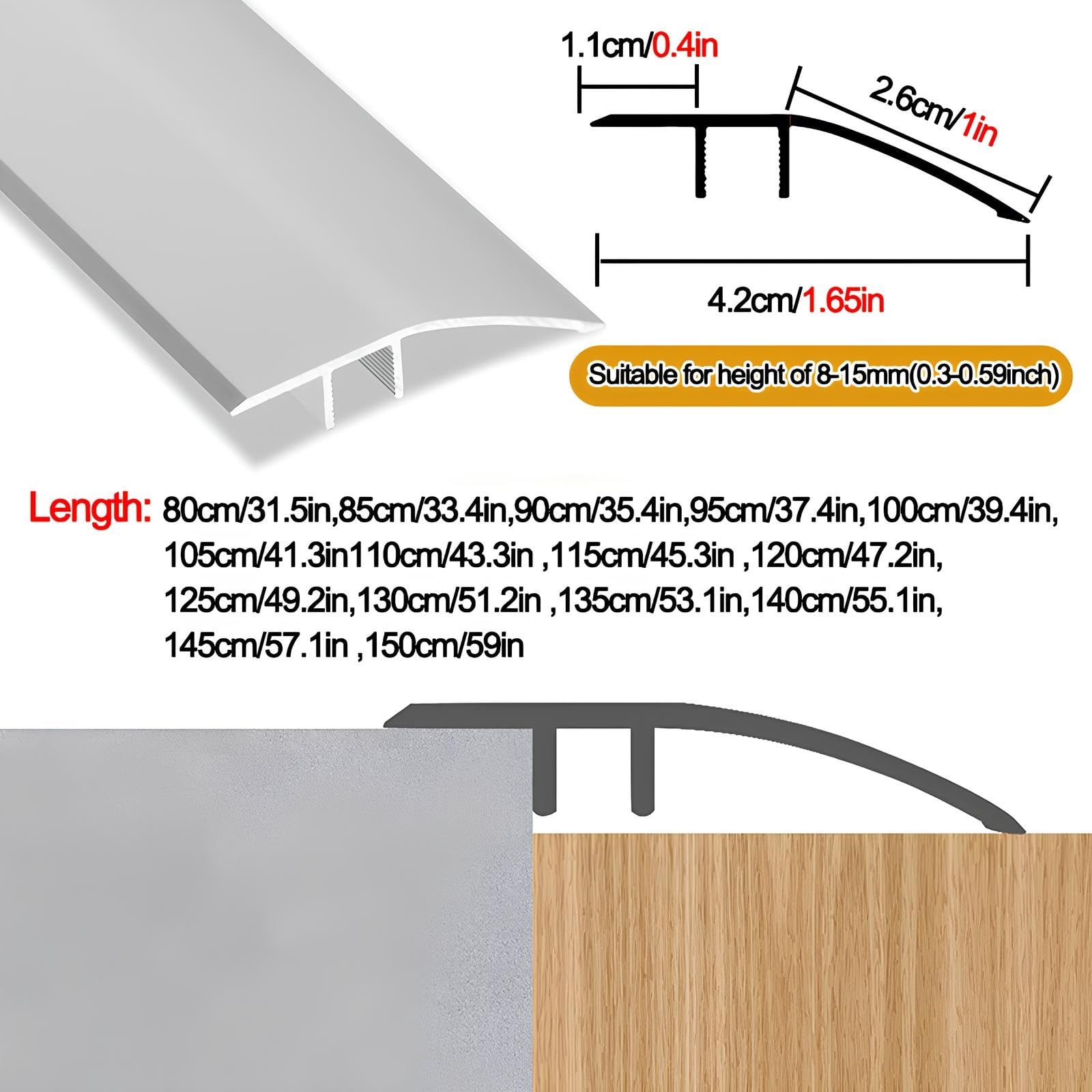 Bande De Transition De Seuil Rampe De Seuil Aluminium Protection Des Bords