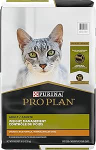 Purina Pro Plan Weight Control Dry Cat Food - Chicken & Rice 16 lb