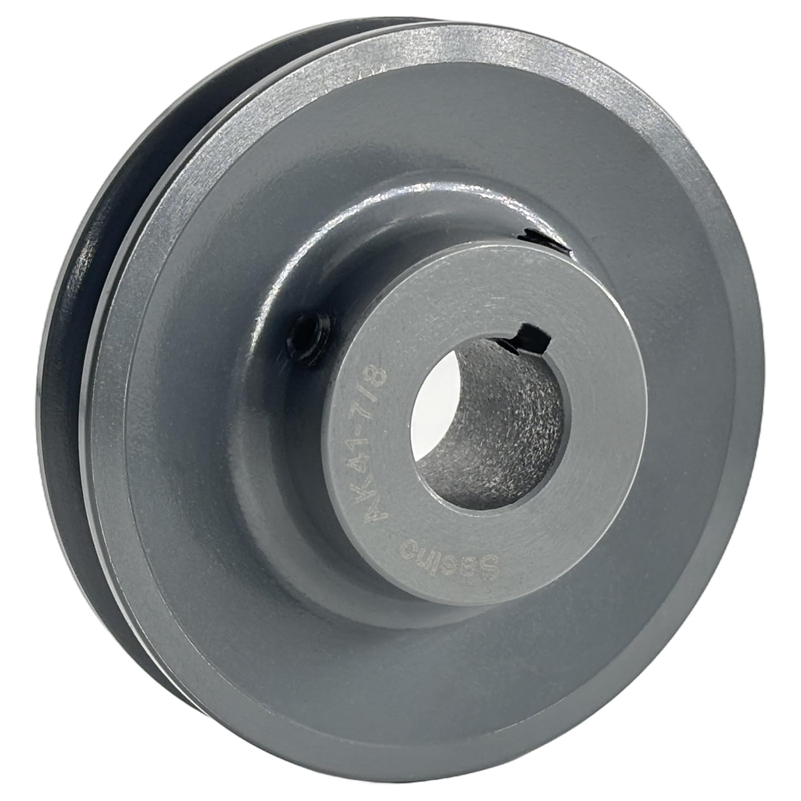 Saelno AK41-7/8 v Belt Pulley 7/8 inch bore 3.95" OD,V-Belt Sheave Cast Iron for A AX 3L 4L V-Belts,AK4178 Pulley