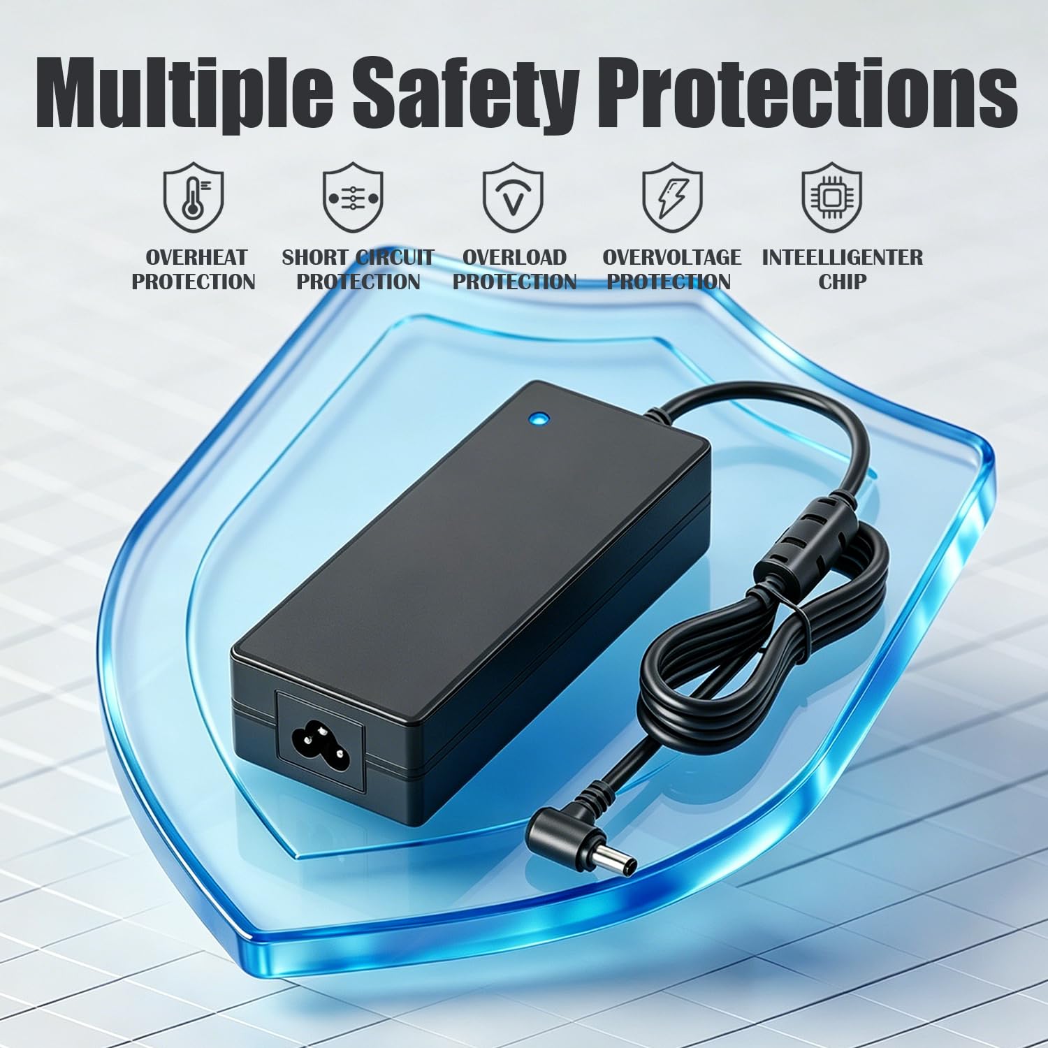 Caricabatterie per computer portatile compatibile con Panasonic-Toughbook FZ-55 CF-33 CF-31 CF-30 CF-50 CF-53 CF-54 CF-19 CF-52 CF-72 CF-73 CF-D1N adatto per Toughbook Computer Power Suplpy CF-AA1653A