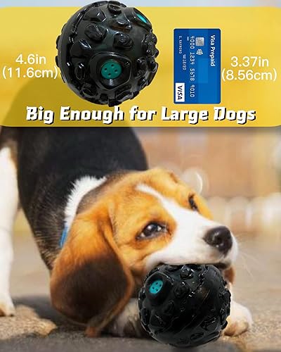 Miniatura 5 de BARDIMIES Juguetes interactivos para el aburrimiento, juguete de bola de perro oscilante, hace un sonido divertido cuando se agita, se enrolla o se