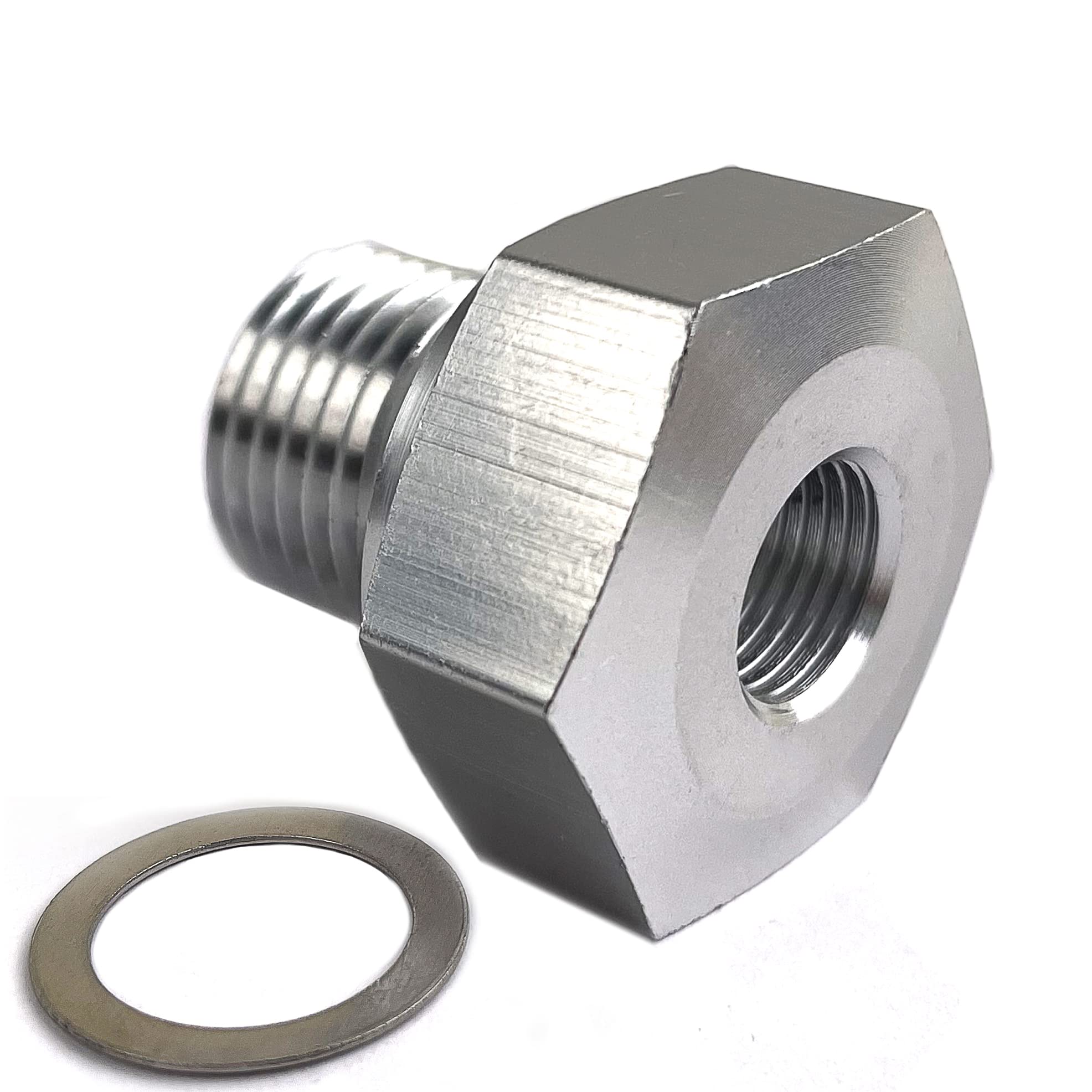 M12x1.5 Male To 1/8 NPT Female Oil Pressure Sensor Adapter – For GM LS/LSX/LS3 Engines