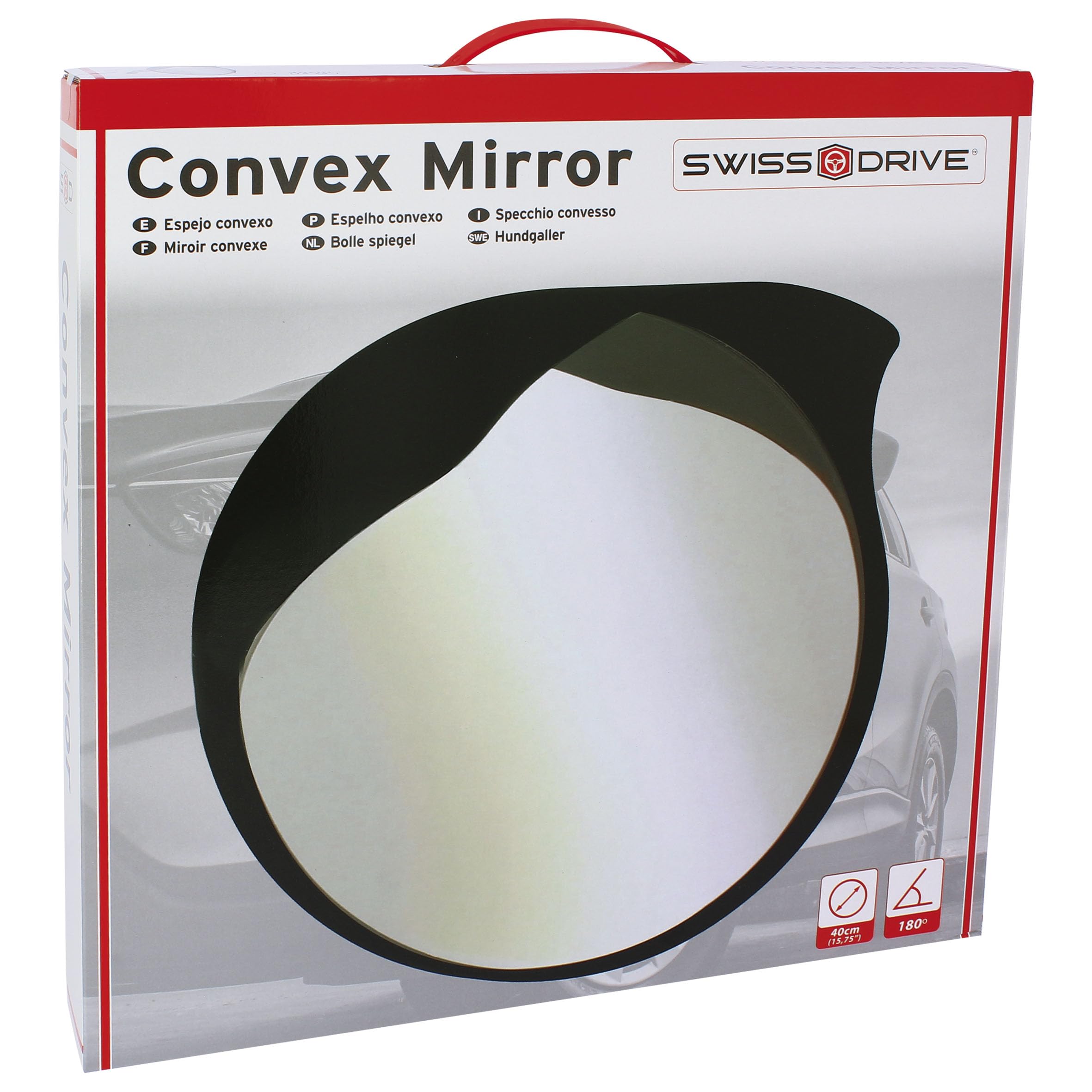 SUMEX PRKZESP Carplus Specchio Panoramico per Garage 40 Cm