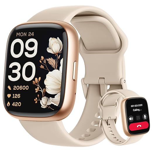 1.83-inch Alexa Smartwatch with Advanced Health Tracking