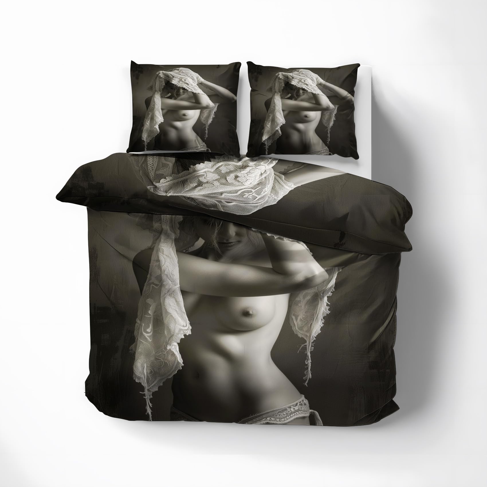 Parure de lit femme nue pour transformer l'ambiance de votre chambre à coucher