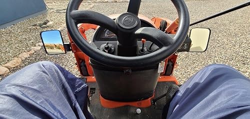 Miniatura 3 de 2 espejos magnéticos para tractor XL con clasificación de 556 libras, repuesto para JOHN DEERE OEM