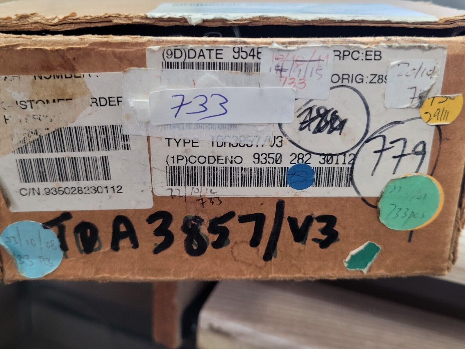 (1 PC) TDA3857/V3 / TDA3857 Compatible with Philips