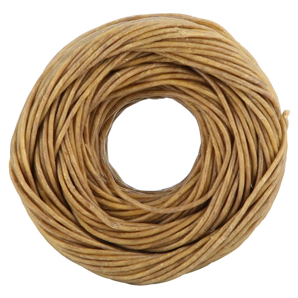 Canapa Cera D'api Stoppini Candele In Canapa E Cera D'Api 200 Piedi | Combustione Lenta Senza Fumo Per Fai Da Te Stoppini Cera D'api