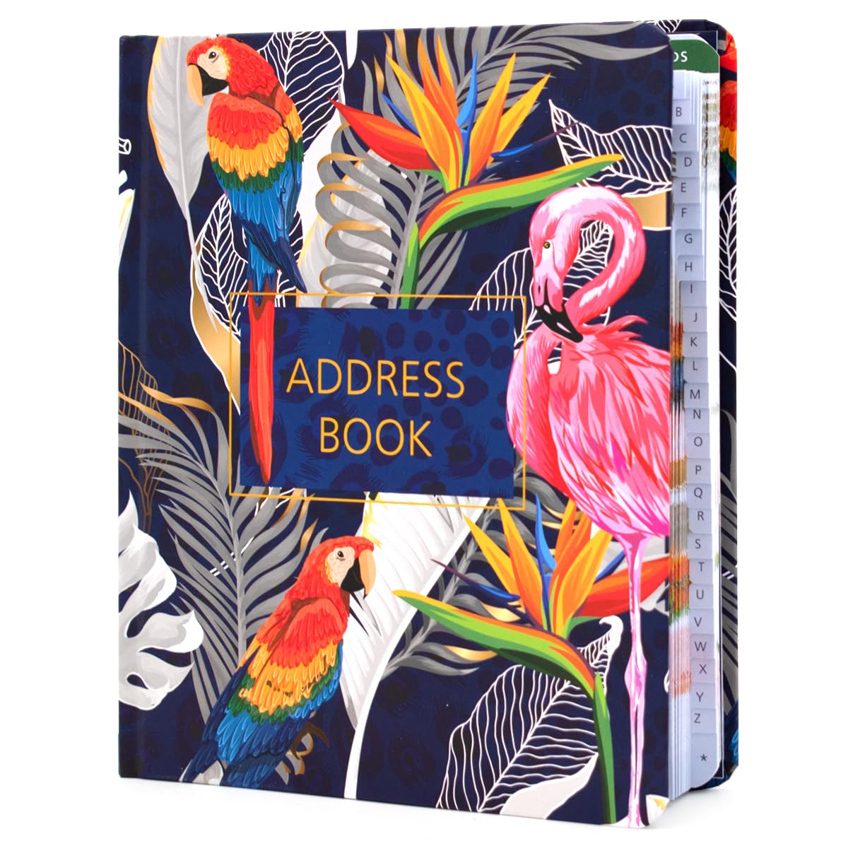 Libreta de direcciones Joeji's A5 - papel libre de lignina de 100 g/m² - todo color - índice alfabético
