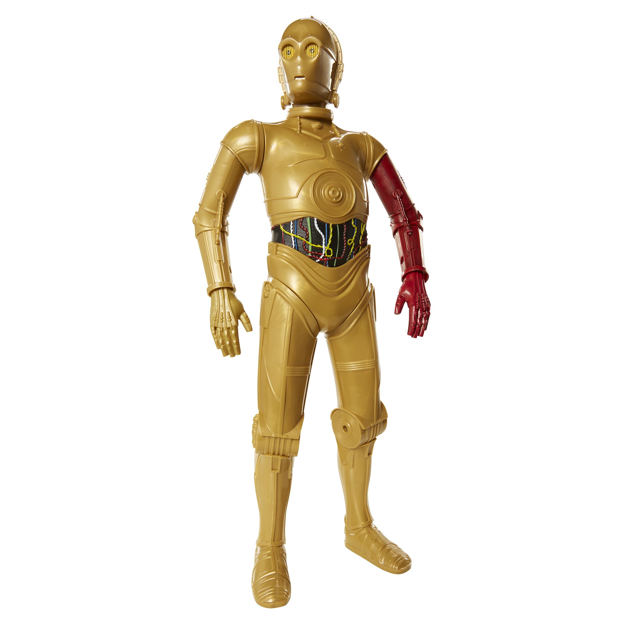 ANA スターウォーズ C-3PO 1/500 スケール フィギュア Jakks Pacific - Figurine Star Wars Episode 7 - C-3PO Red Arm 80cm