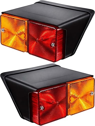 Miniatura 11 de Ford New Holland Tractor Tail LIghts combinación de luces traseras con bombillas de 12 V para caja Fiat New Holland Tractor 231 2310 233 234 2600