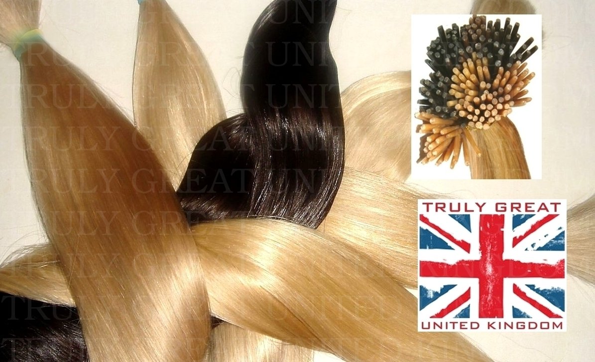 18" European Human Remy Fusion Hair Extension Kit