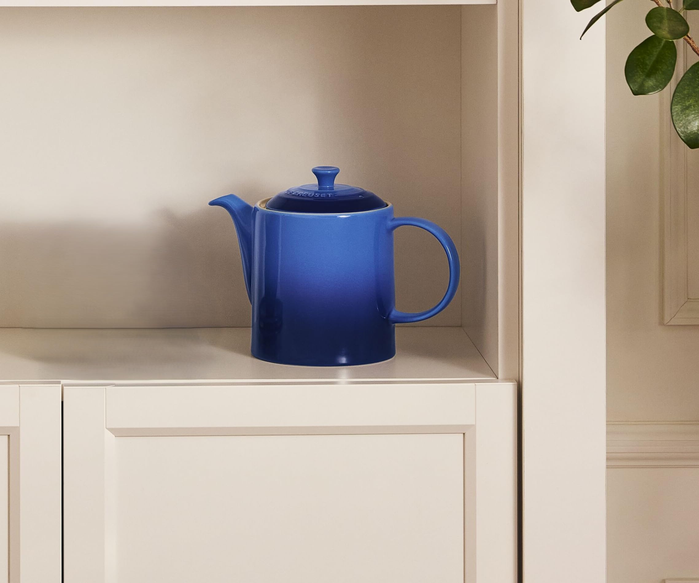 Le Creuset Tetera Grand De Cerámica De Gres, 1, 3 Litros, Para 4 Tazas