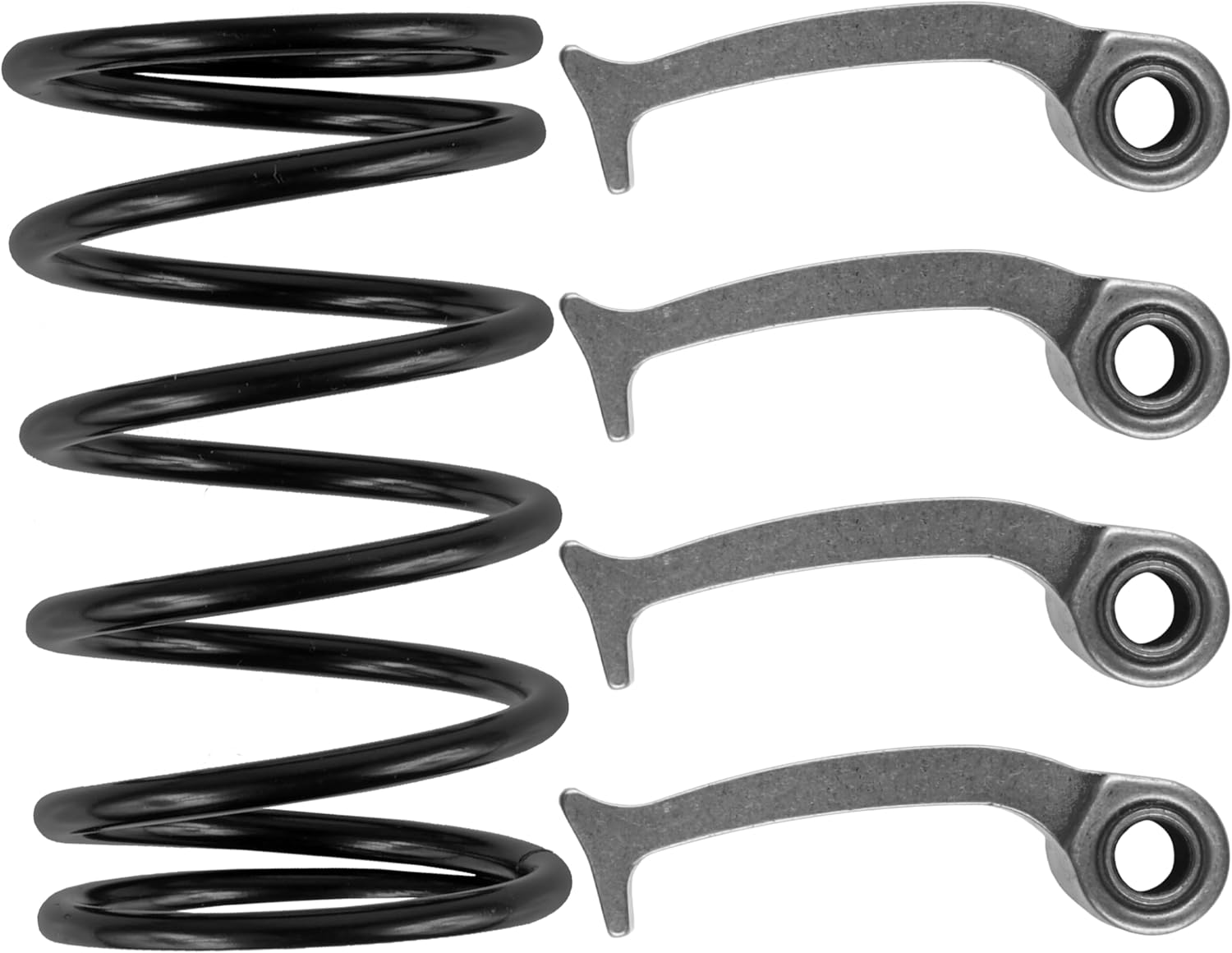 Caltric Clutch Weights Centrifugal Lever Set with Spring Compatible With Can-Am Outlander 400 EFI 2003-2009 / Outlander MAX 400 XT 4X4 2006-2014