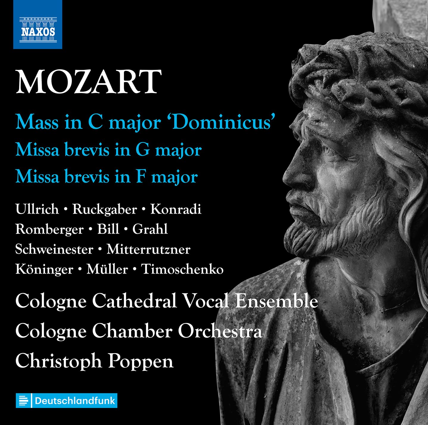 Wolfgang Amadeus Mozart: Complete Masses, Vol. 4 - Mass in C major 'Dominicus'; Missa brevis in G major; Missa brevis in F major