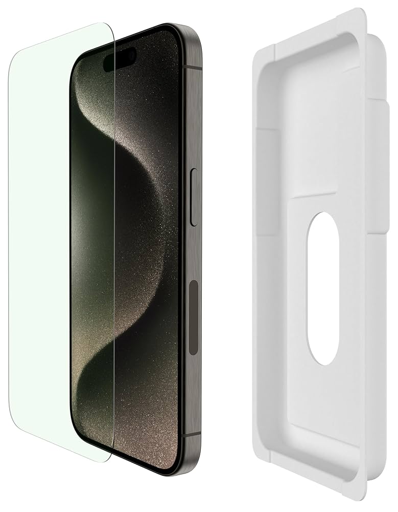 Apple iPhone 15 Pro 256ブルーチタニウム ガラスフィルム付 iPhone 15 Pro 256GB - ブルーチタニウム（SIMフリー）[整備済