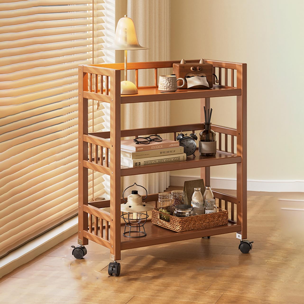 Amazon.co.jp: CFGZC スリムワゴン ベビーワゴン キッチンツール