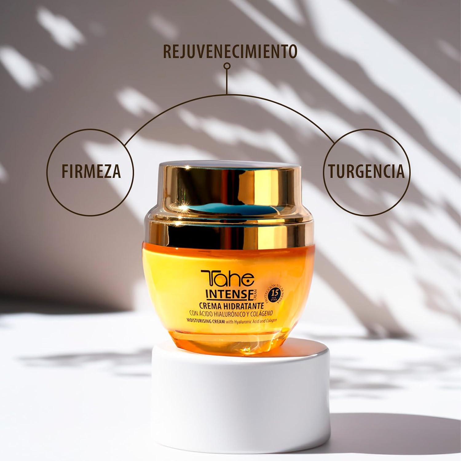 Tahe Intense Moisturizing Face Cream with Collagen and Hyaluronic Acid, 50 ml.