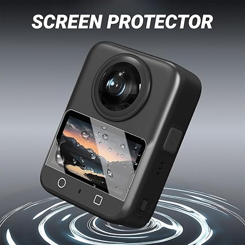 Miniatura 7 de Protector de lente compatible con DJI Osmo 360, protectores de lente transparentes para osmo 360 con protector de pantalla de lente para DJI Osmo