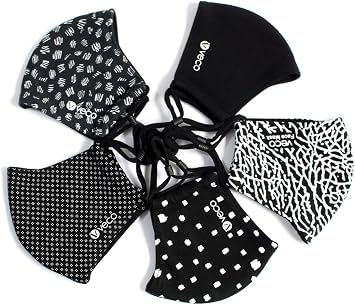 VECO Fabric Face Mask - Pack of 5