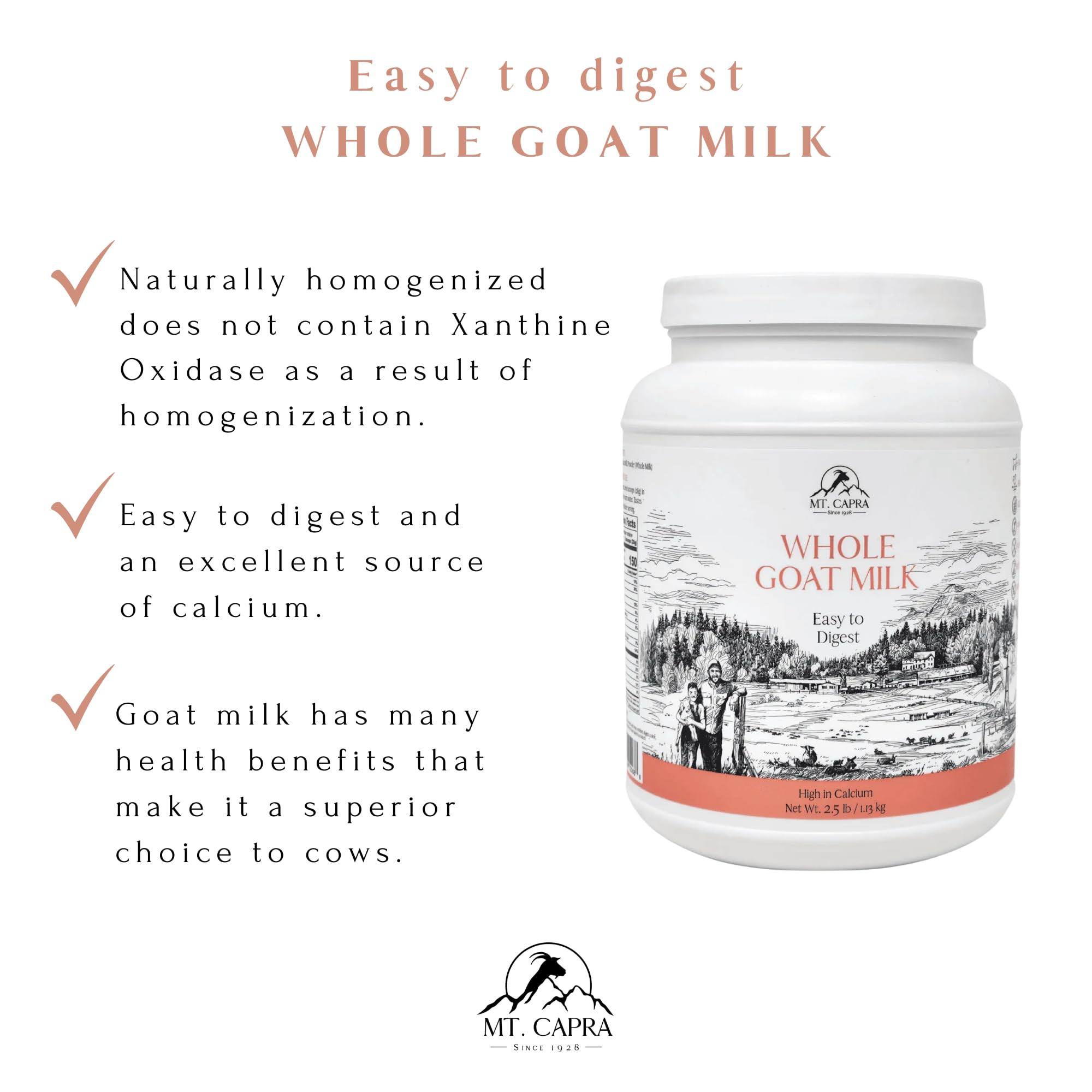 未開封☆Mt. Carpa ヤギミルク WHOLE GOAT MILK CapraMilk™ Whole Goat Milk from Mt. Capra – Salinity Seafood