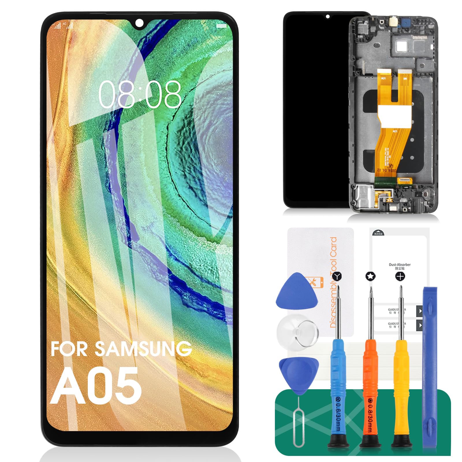 Amazon.com: for Samsung Galaxy A05 LCD Screen Replacement for