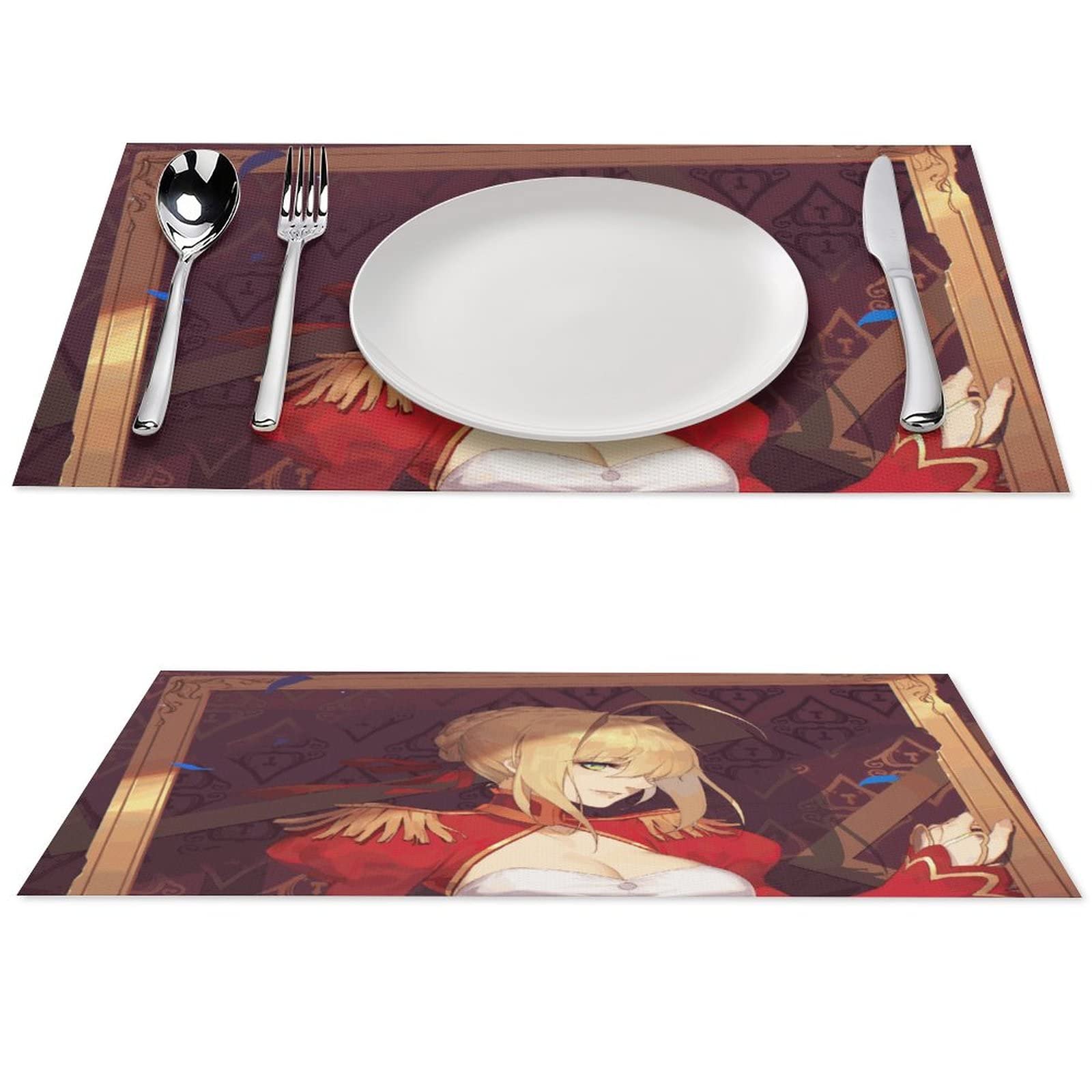 Amazon｜ランチョンマット Fate FGO/フェイト 1 PCS 45*30cm テーブル