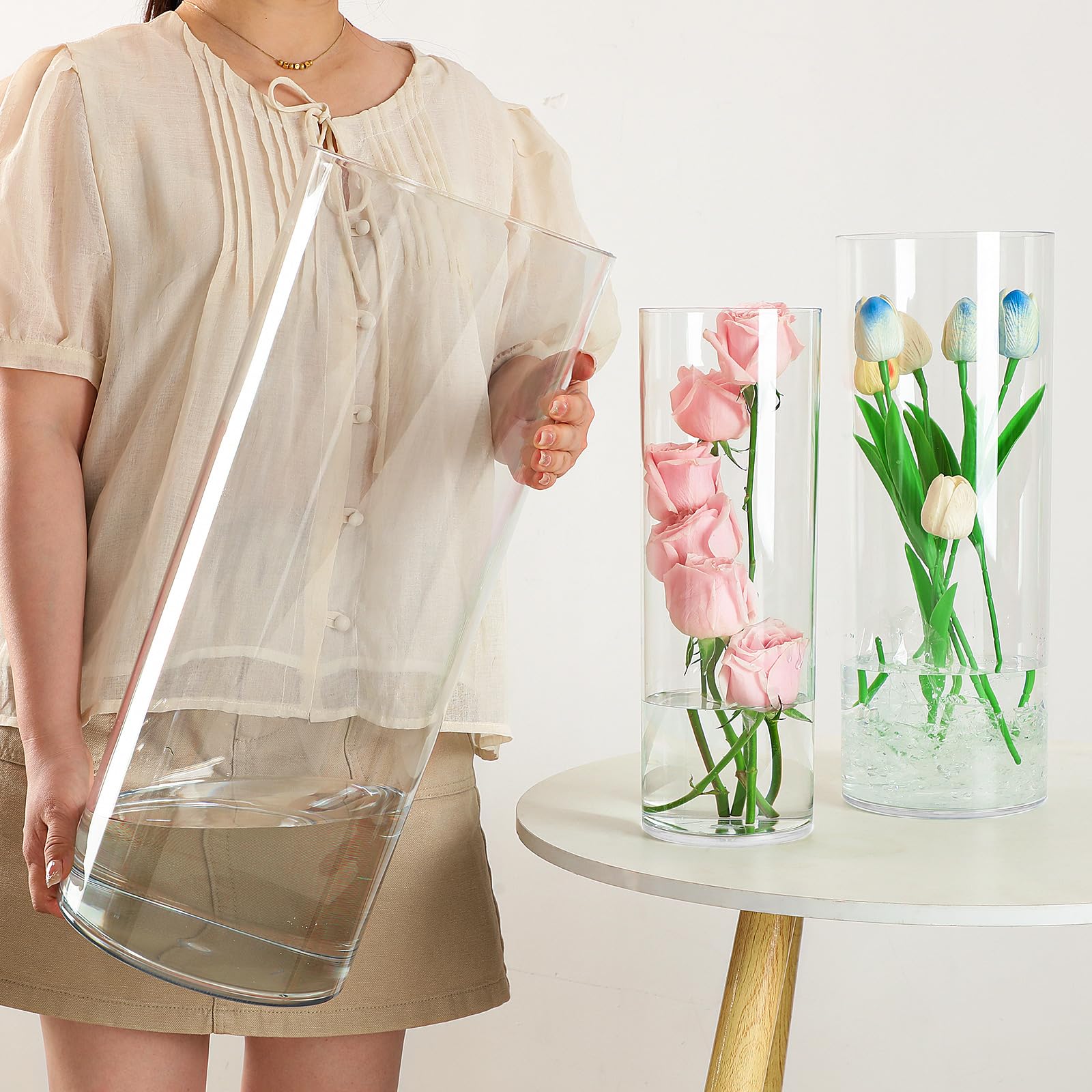 Liotww Acrylic Cylinder Set