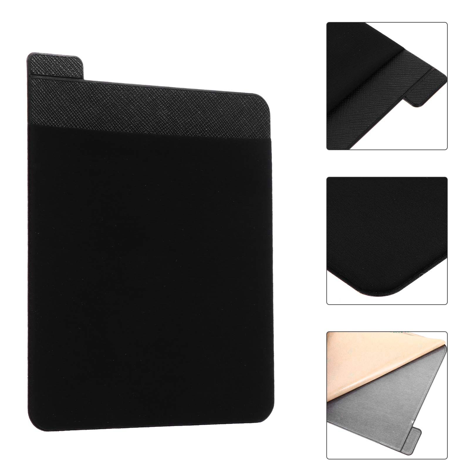 Veemoon Borsa Adesiva per Laptop e Tablet Realizzata in Pelle Buona Qualità Elastico per Contenere Mouse Wireless Custodie Disco Rigido Esterno e Borse per Cuffie
