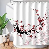 Vista 10 de LIVILAN - Cortina de ducha con 12 ganchos, varios diseños