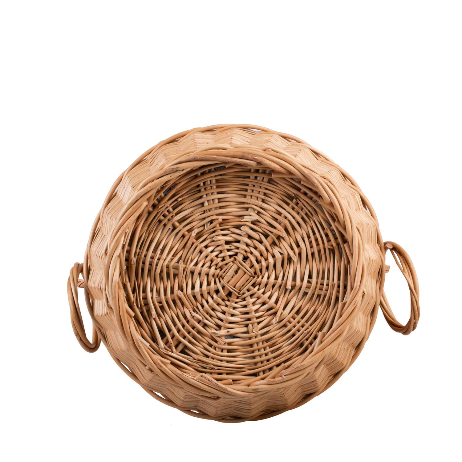 Cesto Portabiancheria con Coperchio Naturale Cesto Portabiancheria Vimini Fatto a Mano Cesti Biancheria Sporca 44x34 H52 (naturale)