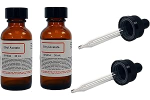 ALDON Innovating Science 2PK Ethyl Acetate for Entomology, 30mL Dropper Bottle - Laboratory Grade