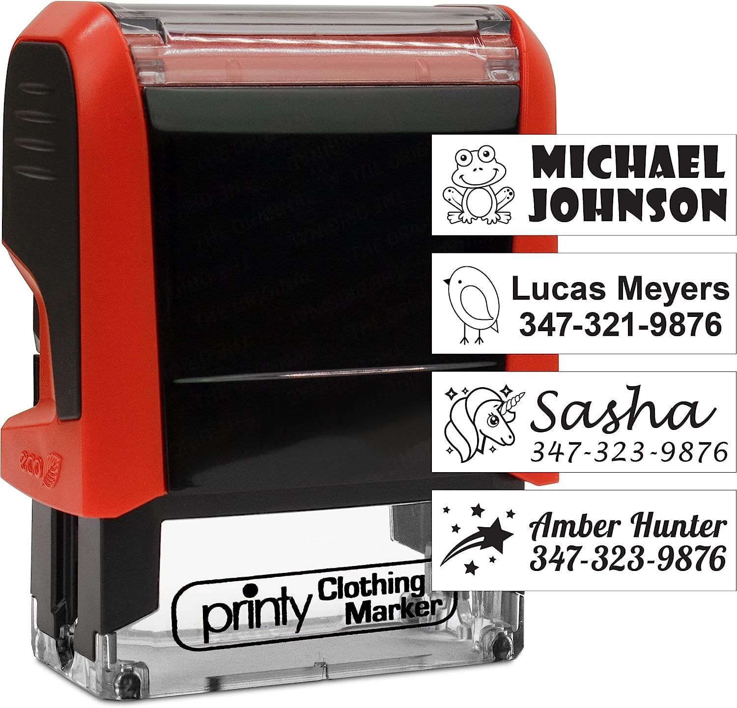 Rubber Stamp Creation Trodat 4911 Kleidung Stempel mit StampDARK Tool - Anpassen Online