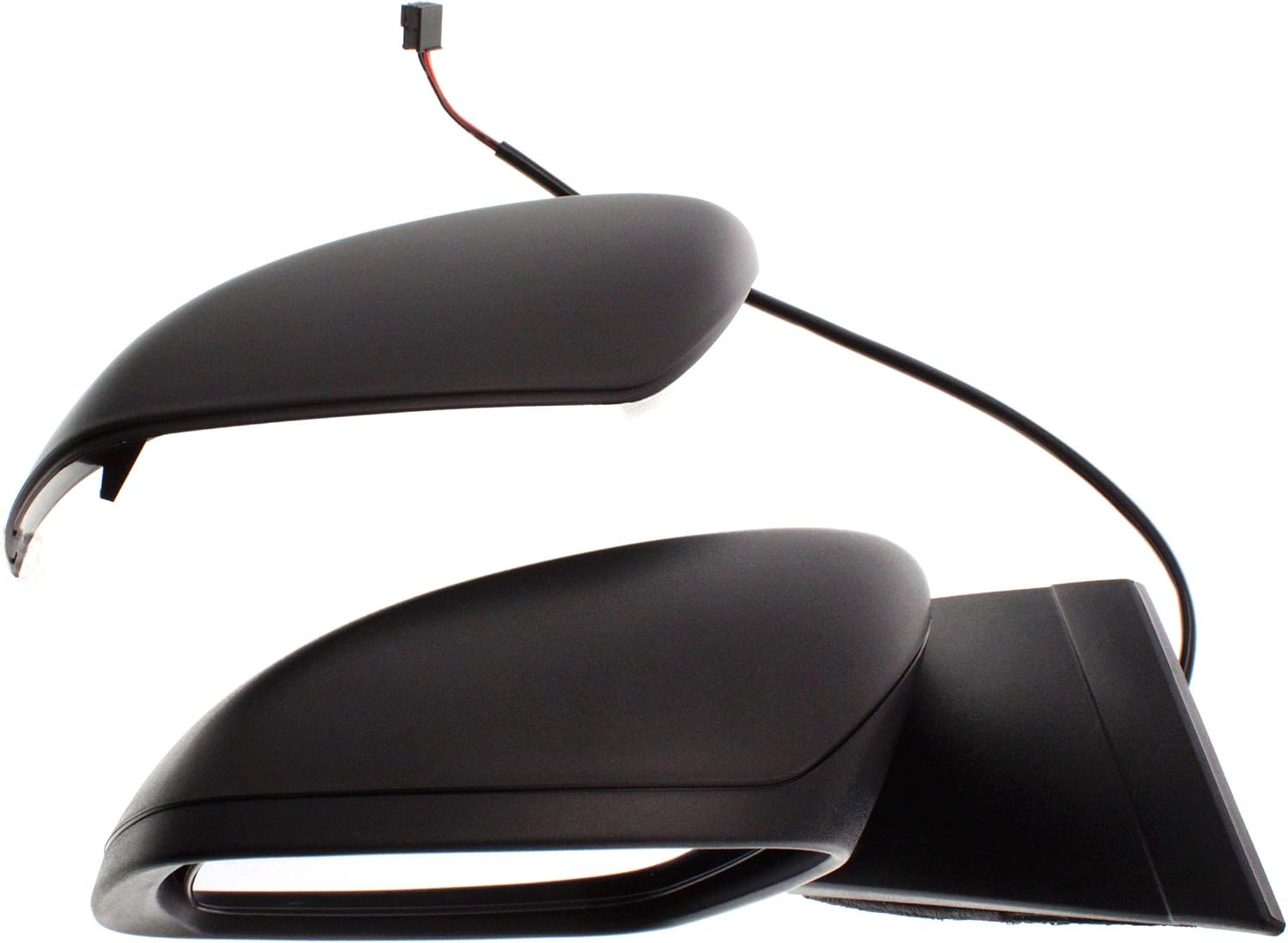 Garage-Pro Driver Side Power Heated Mirror for Chrysler Town & Country Dodge Grand Caravan 2008-2010 Without Signal Light & Memory with 2 Caps