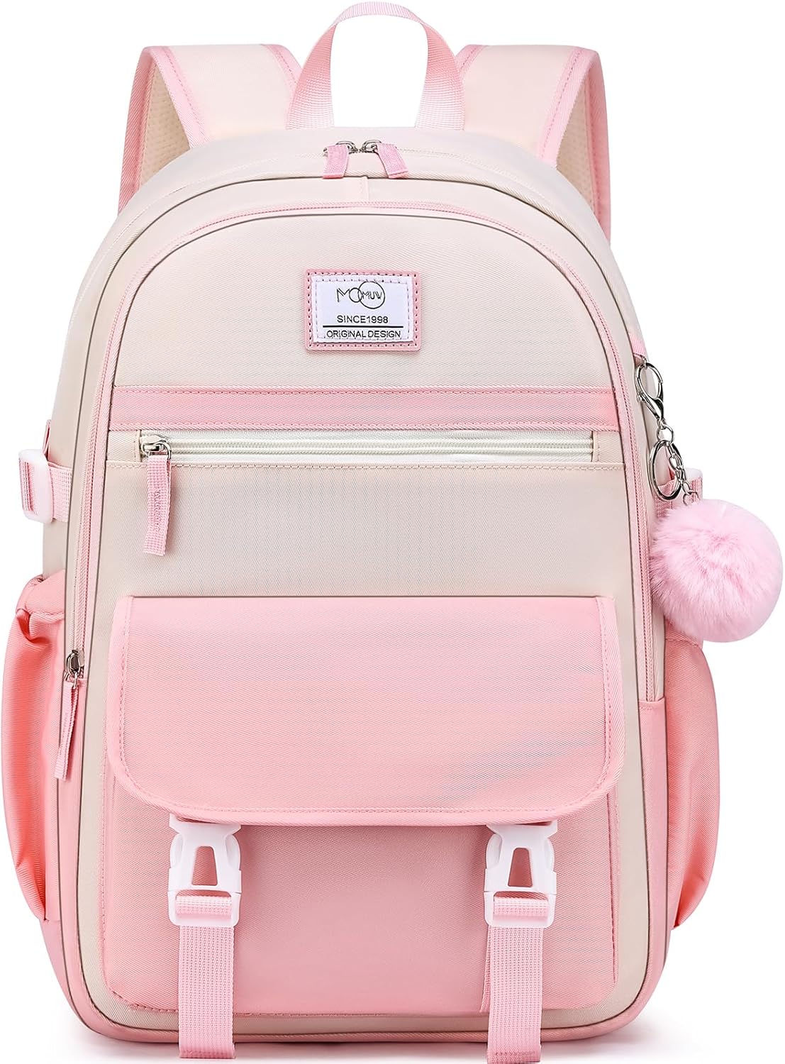 MOMUVO School Backpack Set for Girls,3pcs Bookbag with Lunch Box Pencil Case Kids School Bag Set - Image 7