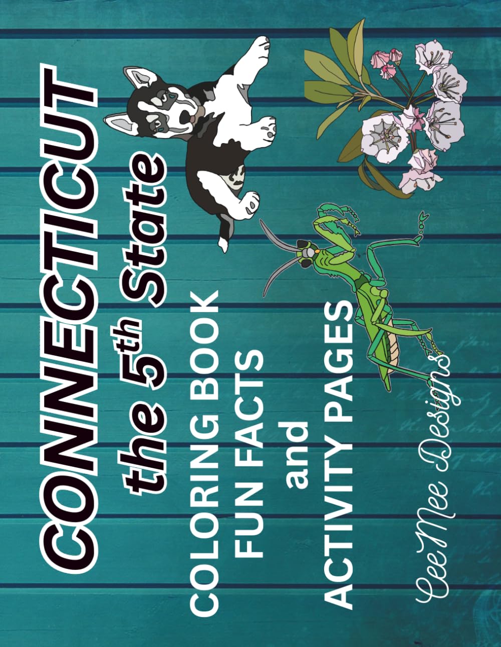 Connecticut, The 5th State, Coloring Book, Fun Facts and Activity Pages: The Constitution State