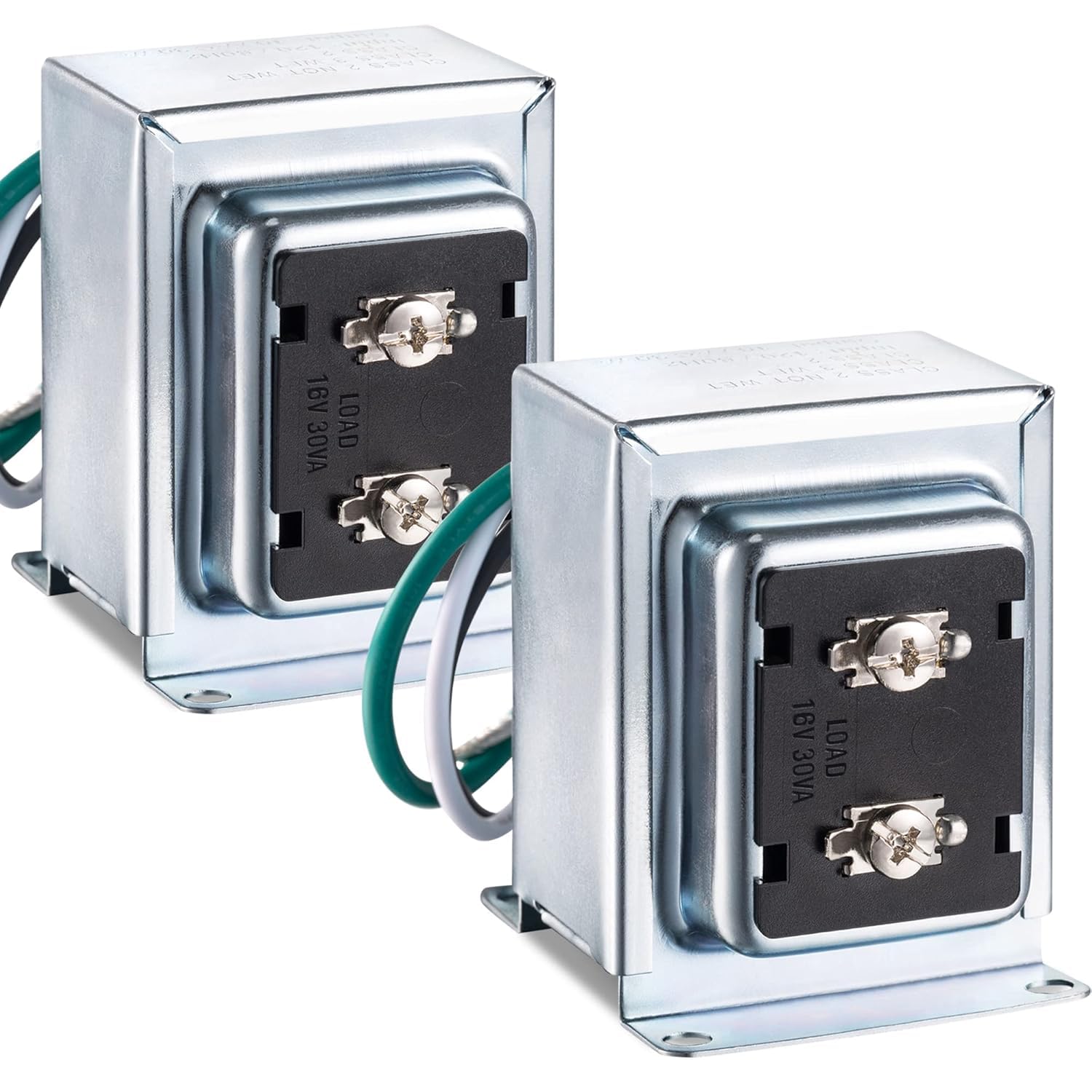 タイムトンネル　2セット Maxdot 2 Pack Doorbell Transformer 16V 30VA Compatible with