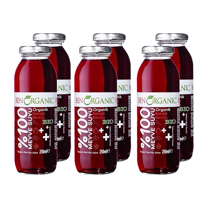 Buy Red Mix Juice Pomegranate and Cherry Juice 6 x 250ml