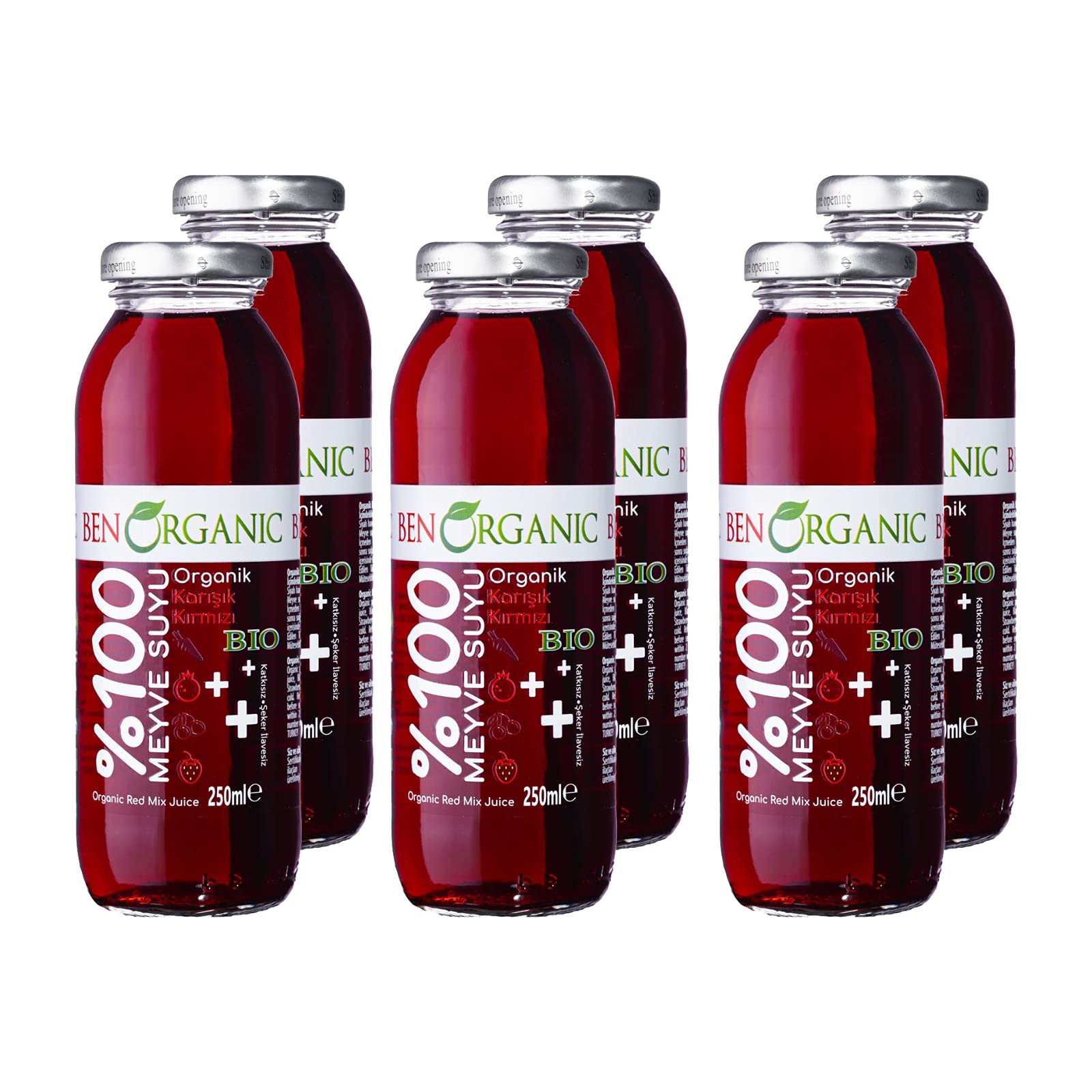 Buy Red Mix Juice Pomegranate and Cherry Juice 6 x 250ml