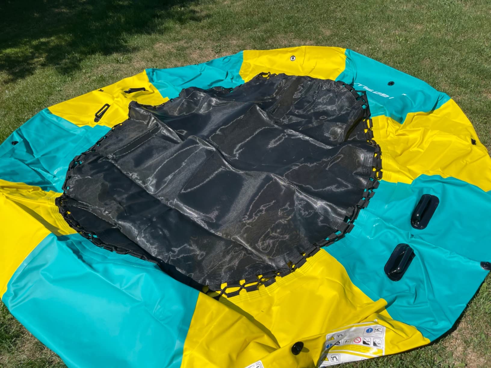 One Half Inch Inflatable Ropes $50/mo - Finance Goplus Inflatable Water Trampoline, 10FT/12FT/15FT ...